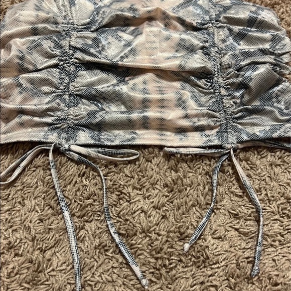 Faux Leather Snake Skin Tube Top - Picture 6 of 11